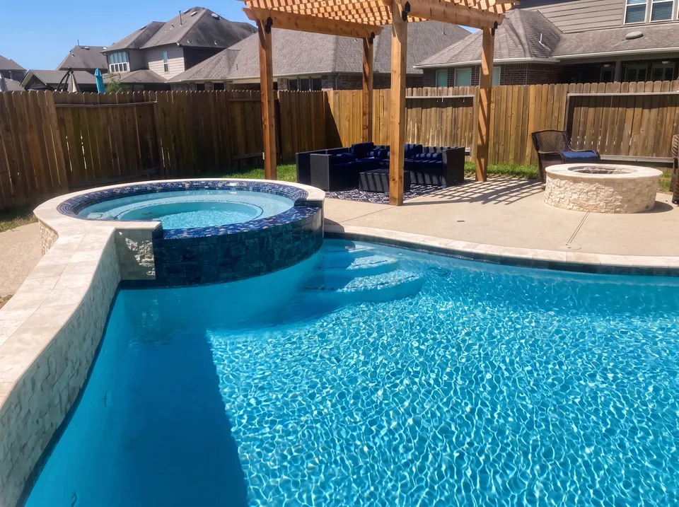 Rivers Edge Pools build