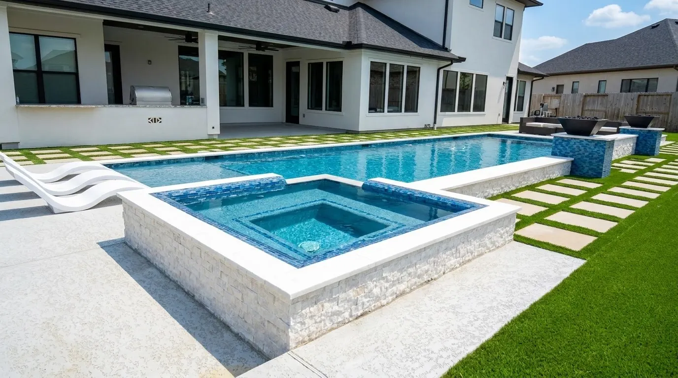 Custom In-Ground Pool Construction