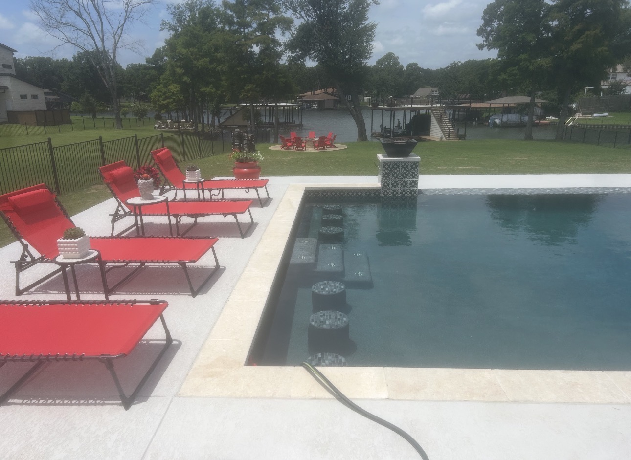 Rivers Edge Pools build